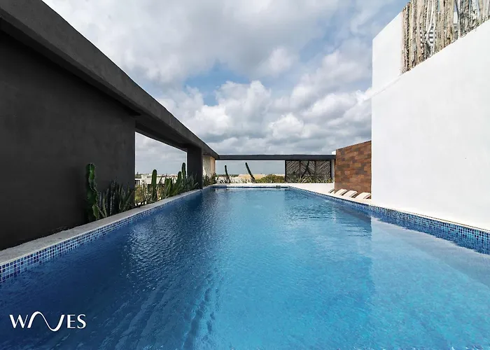 Casa de férias 1 Rec. Aldea Zama con Increíble Rooftop Pool