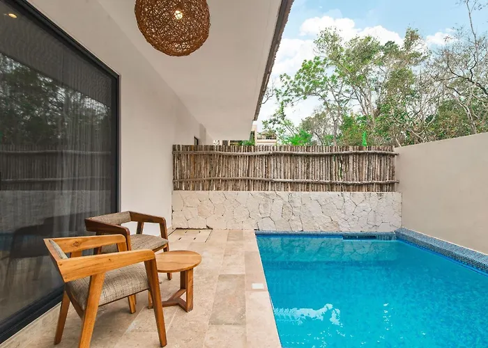 Casa de férias 1 Rec. Aldea Zama con Increíble Rooftop Pool Tulum
