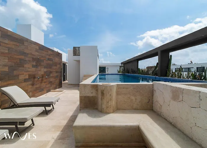1 Rec. Aldea Zama con Increíble Rooftop Pool *