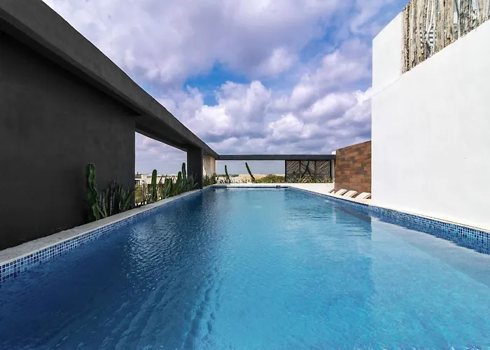 Casa de férias 1 Rec. Aldea Zama con Increíble Rooftop Pool